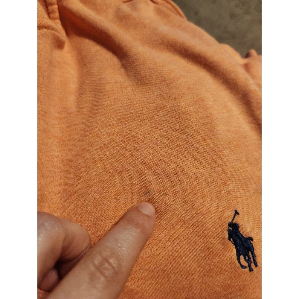Polo Ralph Lauren Polo Shirt 4XB Big Tall Salmon Pink Short Sleeve Pony Logo GUC